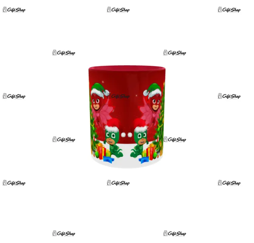 Pj masks christmas, cana ceramica, 330ml, model cgs1768